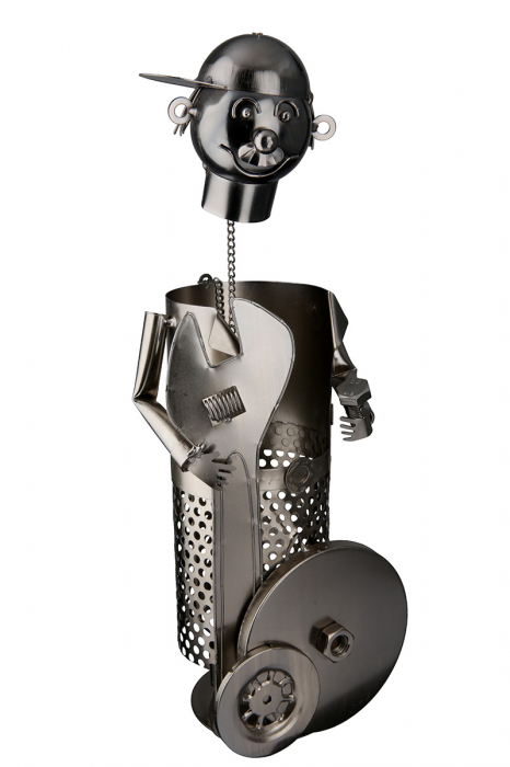 Suport pentru sticlă de vin, metalic, Handyman [3]