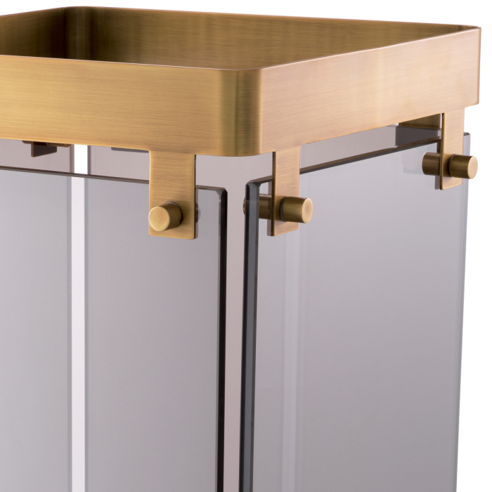 Suport pentru umbrele, Heston sticlă fumurie, Dims: L. 29.5 | W. 29.5 | H. 60.5 (CM) [3]