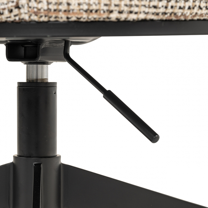 Scaun rotativ Rochenne cu roți (Be Trendy 01 Nature), Dims: 77.0 x 65.0 x 63.0 cm [7]