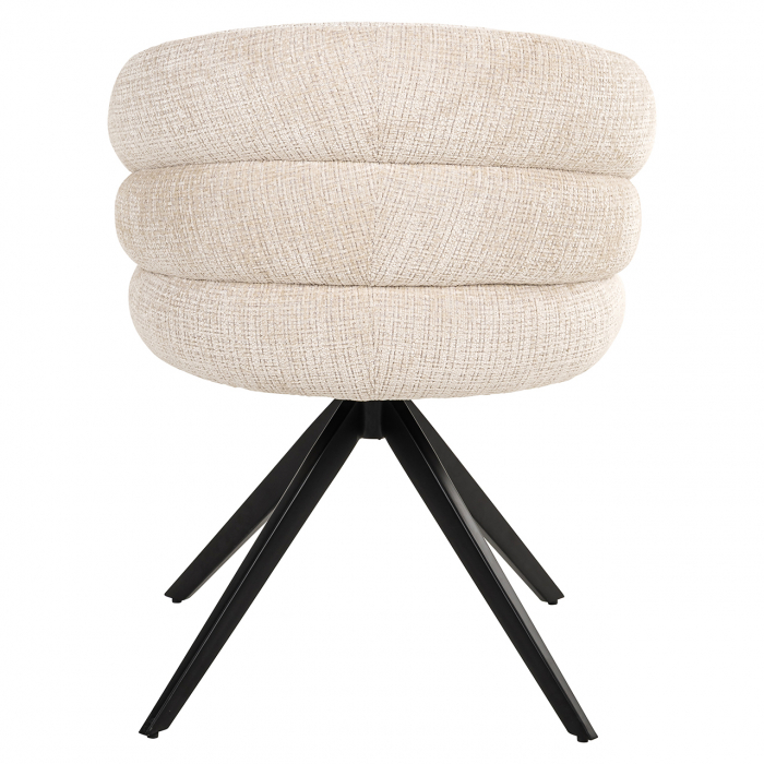 Scaun pivotant, Serenity, ignifug (Niagara 902 beige Chenille) [3]
