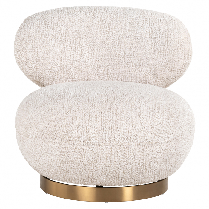 Scaun ușor pivotant Jace lovely cream (Be Lovely 11 Cream) [4]