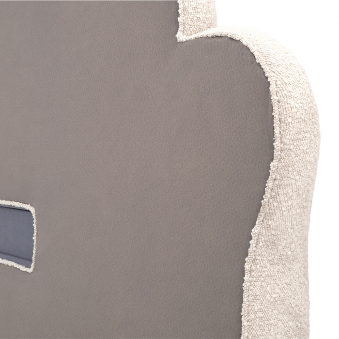 Tăblie Trapez Bouclé crem, Dims: W. 233 | D. 15 | H. 179 (CM) [4]