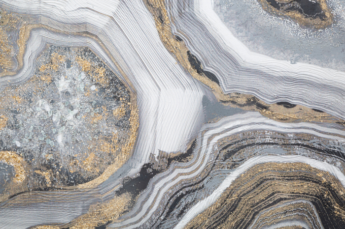 Tablou Cave, lemn de pin/panza, multicolor, 120X3.8X60 cm [6]