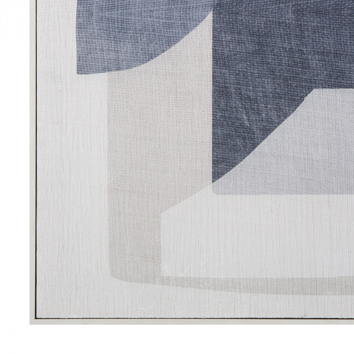 Tablou, dreptunghiular, Breakage, Pânză, Sintetică, albastru, alb, PU 1, L. 4 cm, L. 82 cm, H. 102 cm [2]