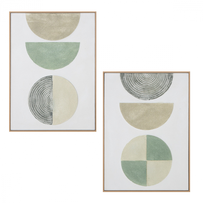 Tablou, dreptunghiular, Klumi, Canvas, alb, PU 2, 2 buc. asortate, L. 4,5 cm, L. 52 cm, H. 72 cm [4]