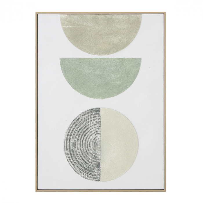 Tablou, dreptunghiular, Klumi, Canvas, alb, PU 2, 2 buc. asortate, L. 4,5 cm, L. 52 cm, H. 72 cm [2]