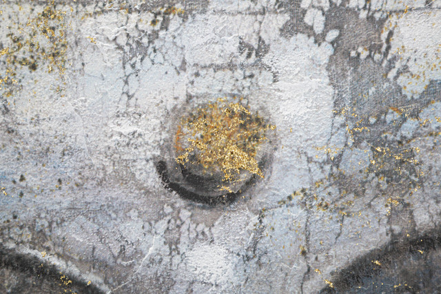 Tablou Face Buddha Light - A-, Lemn/Canvas, Multicolor, 120x80x3 cm [5]