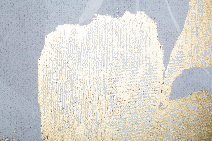 Tablou Flowery, Lemn/Canvas, Multicolor, 120x80x3 cm [3]