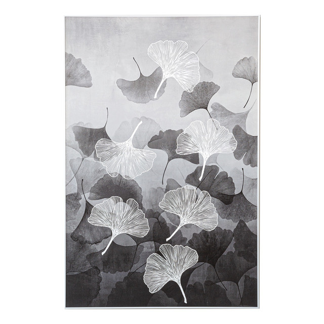 Tablou,  ginkgo,  rama aluminiu/120x80 cm [2]