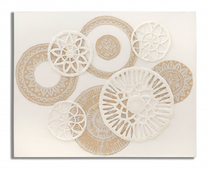 Tablou ICER, Maro, Lemn/Canvas, 100x80x2.8 cm [5]