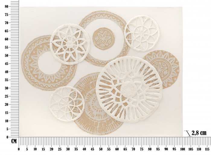 Tablou ICER, Maro, Lemn/Canvas, 100x80x2.8 cm [6]