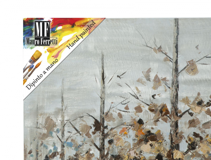 Tablou London, aluminiu/lemn de pin/panza, multicolor, 120X3.7X80 cm [5]