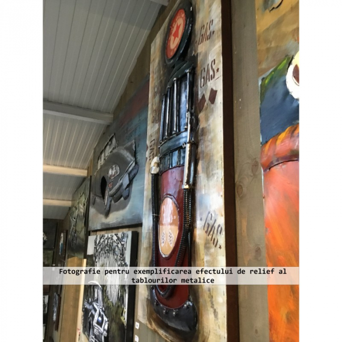 Tablou metal 3D Gent 120x80 cm [2]