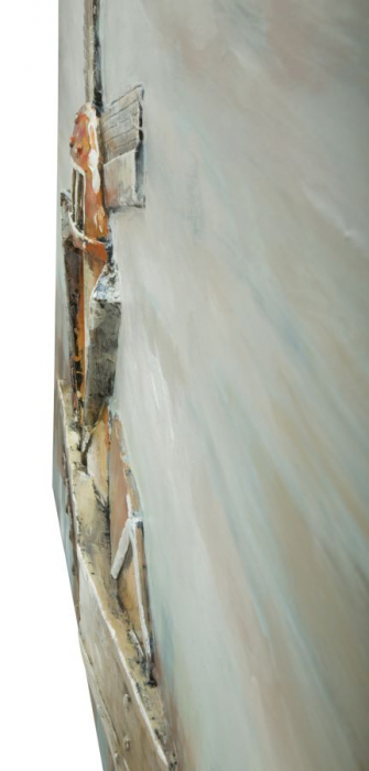 Tablou Mulino a vento, lemn de pin/Plastic/panza, multicolor, 120X3.7X80 cm [5]