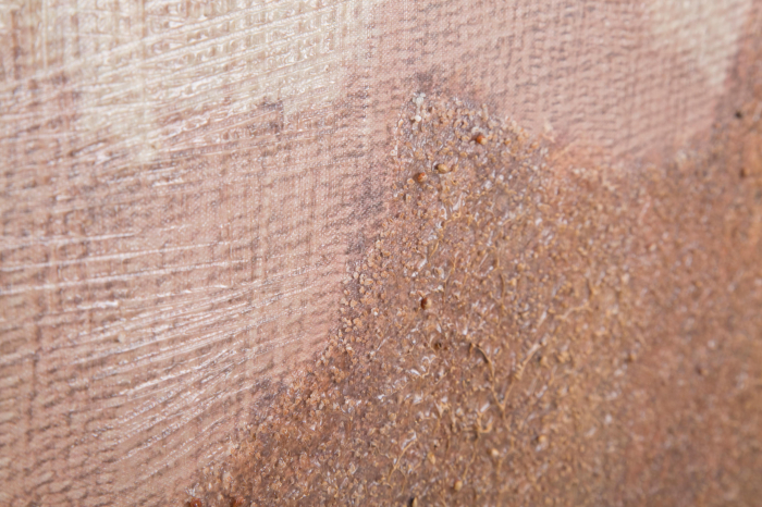 Tablou pictat manual Browny, Lemn/Canvas, Multicolor, 100x80x3.7 cm [3]