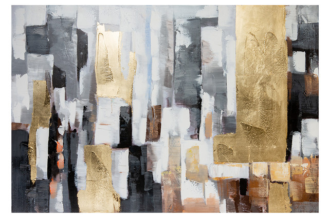 Tablou pictat Rectangles [2]