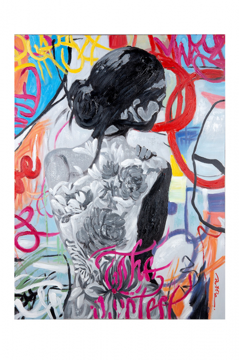 Tablou PopArt Beauty, Canvas, Multicolor, 3.5x90x120 cm [2]