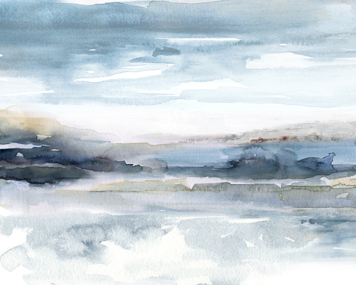 Tablou Softly, lemn de pin/panza, multicolor, 100X2.8X80 cm [4]