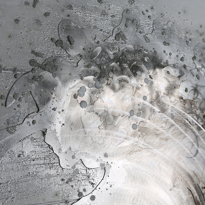 Tablou SURFER, panza/aluminiu, 100x100 cm [3]