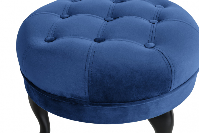 Taburet  Diana, Albastru, 50x44x38 cm [3]
