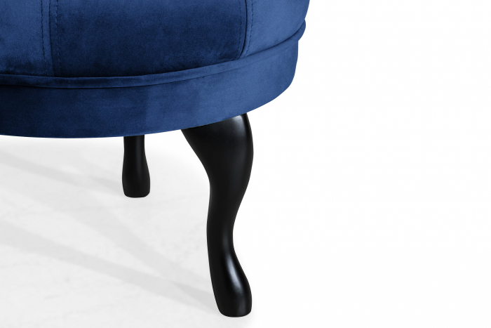 Taburet  Diana, Albastru, 50x44x38 cm [5]