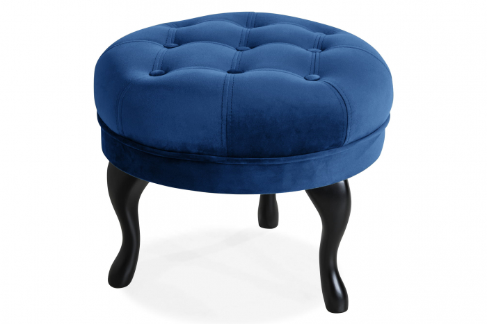 Taburet  Diana, Albastru, 50x44x38 cm [2]