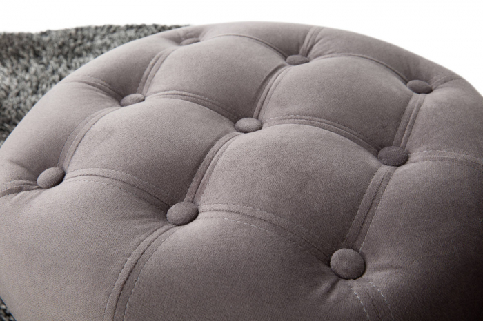 Taburet  Diana, Gri, 50x44x38 cm [7]