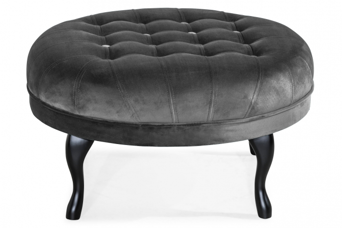 Taburet  Diana, Gri inchis, 80x38x80 cm [2]