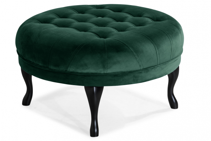 Taburet  Diana, Verde inchis, 80x38x80 cm [3]