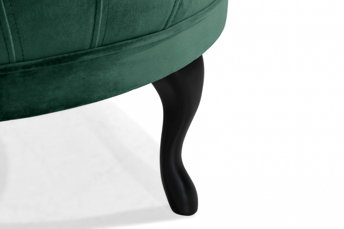 Taburet  Diana, Verde inchis, 80x38x80 cm [6]