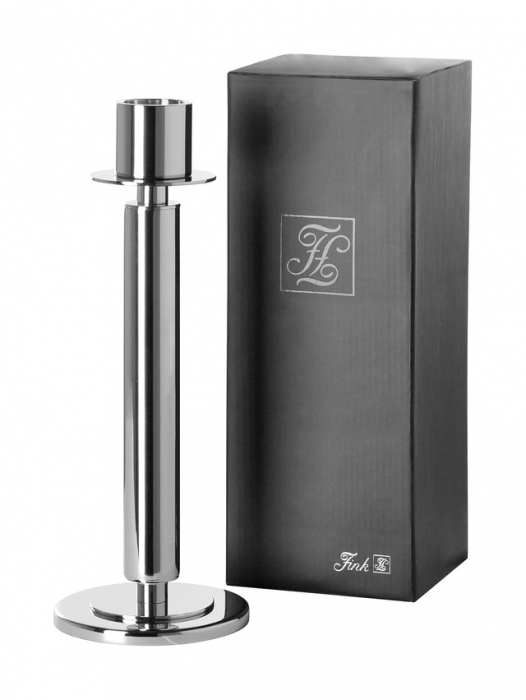 TALIS, Suport lumânare, nichel, h. 25,5 cm, d. 9,5 cm [6]