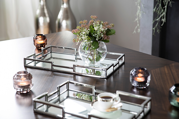 Tava cu oglinda HOMMAGE, otel inoxidabil, 50 x 5 x 30 cm [2]