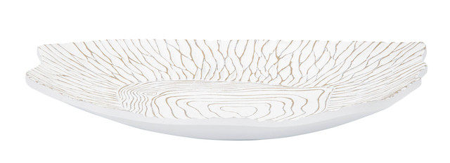 Tava decorativa Tray, Rasina, Alb, 6x37x34 cm [2]