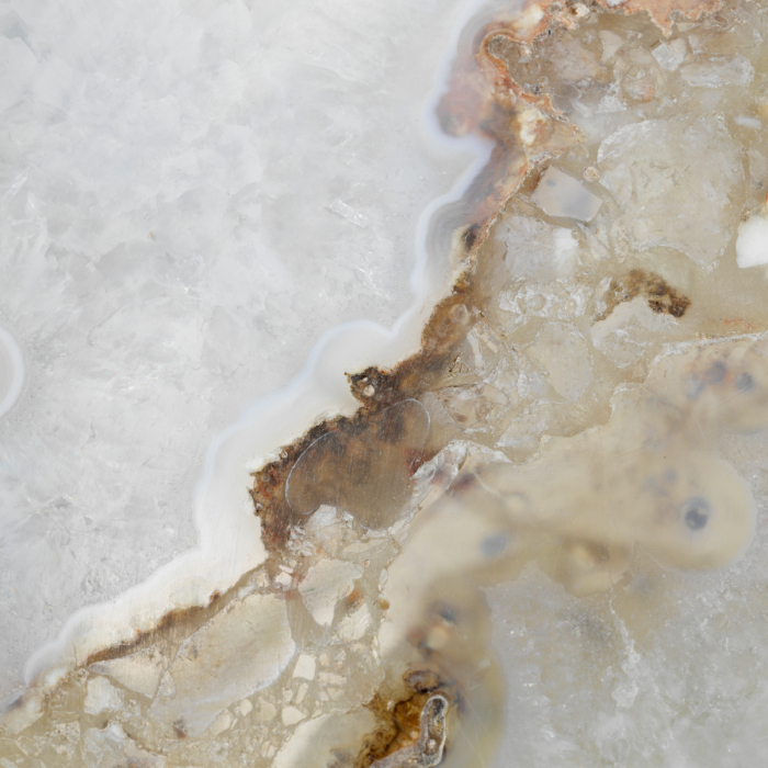 Tava Sonora ovala cu piatra de agat |L. 30 | W. 15 | H. 2.5 cm  [5]