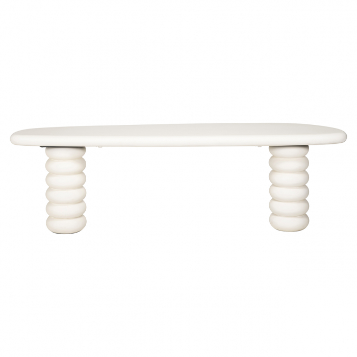 Masa TV Bloomstone, MDF, Alb, 51x170x40 cm [4]