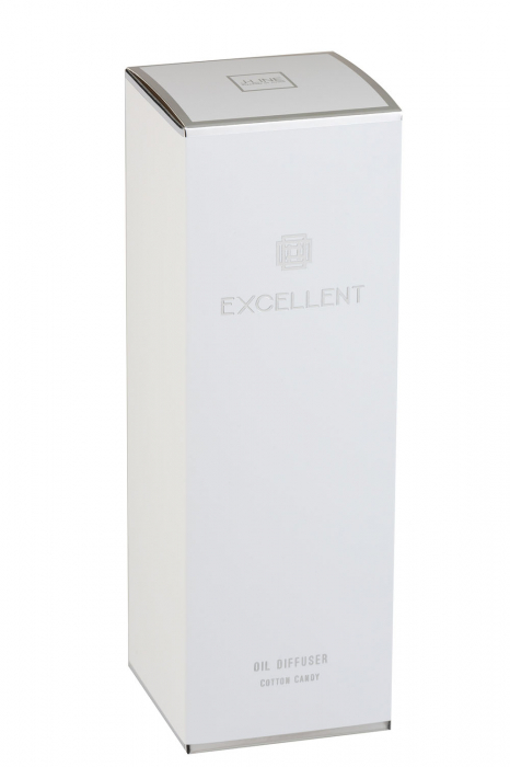 Ulei parfumat, Sticla, Argintiu, 9x9x27.5 cm [3]