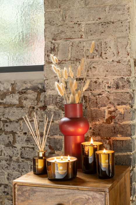 Ulei parfumat, Sticla, Galben, 9.5x9.5x27 cm [2]