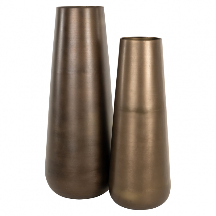 Vază Kenza mică (alamă antică), Dims: 120.0 x 45.0 x 45.0 cm [2]