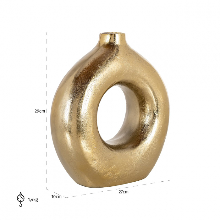 Vază Felicia gold (Auriu) [4]