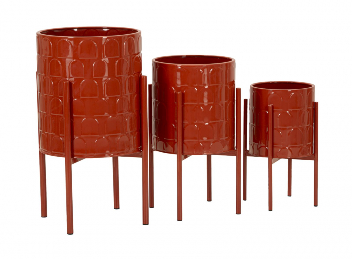 Vaza/ Ghiveci, ARCHY SET3 cm ø 36x56,5-30x48,5-24x37,5 [3]