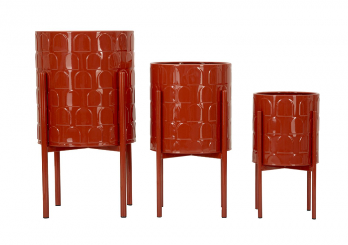 Vaza/ Ghiveci, ARCHY SET3 cm ø 36x56,5-30x48,5-24x37,5 [2]