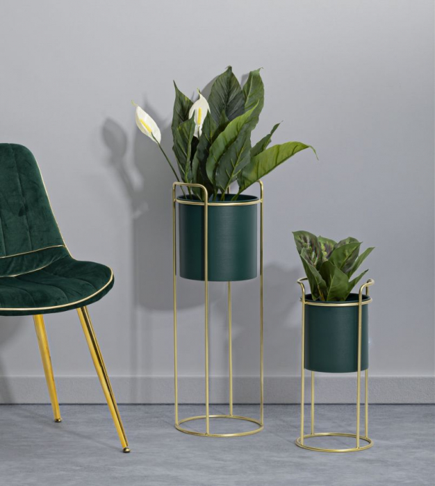 Vaza/ Ghiveci, GRENT SLIM 2 buc cm ø 24x70-19,5x45 [6]