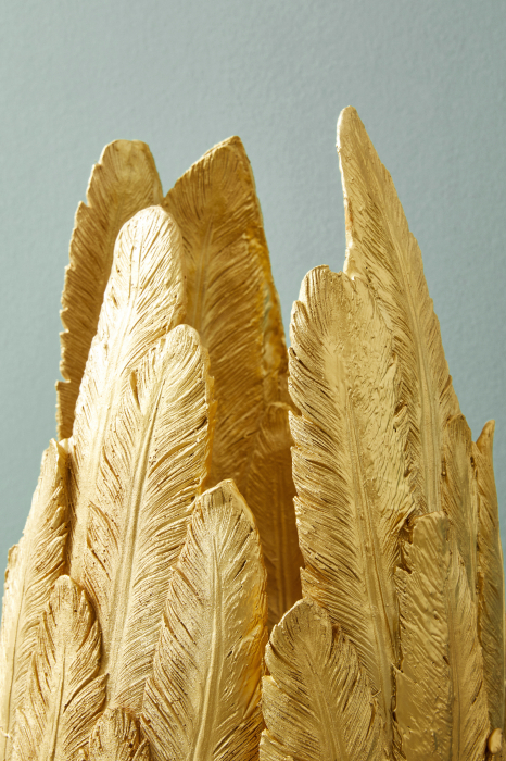 Vaza Lame, compozit, auriu, 80 cm [3]