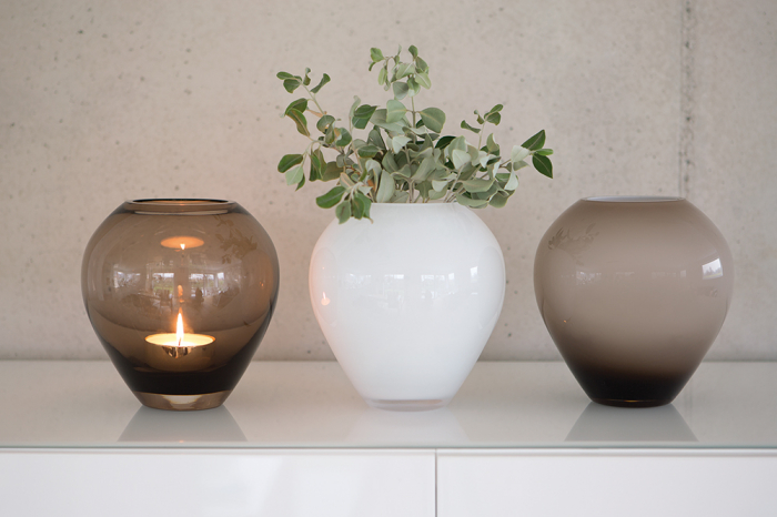 Vaza LIVIA, sticla, 18x16 cm [2]