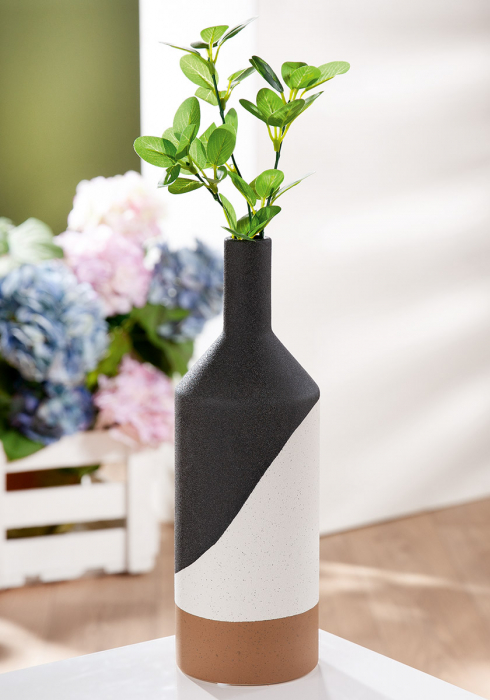 Vaza, Matter, Ceramica, neagra, PU 4, H. 30,5 cm, D. 10 cm [5]