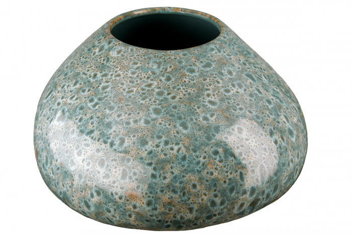 Vaza Organic, Ceramica, Verde, 25x22x12 cm [4]