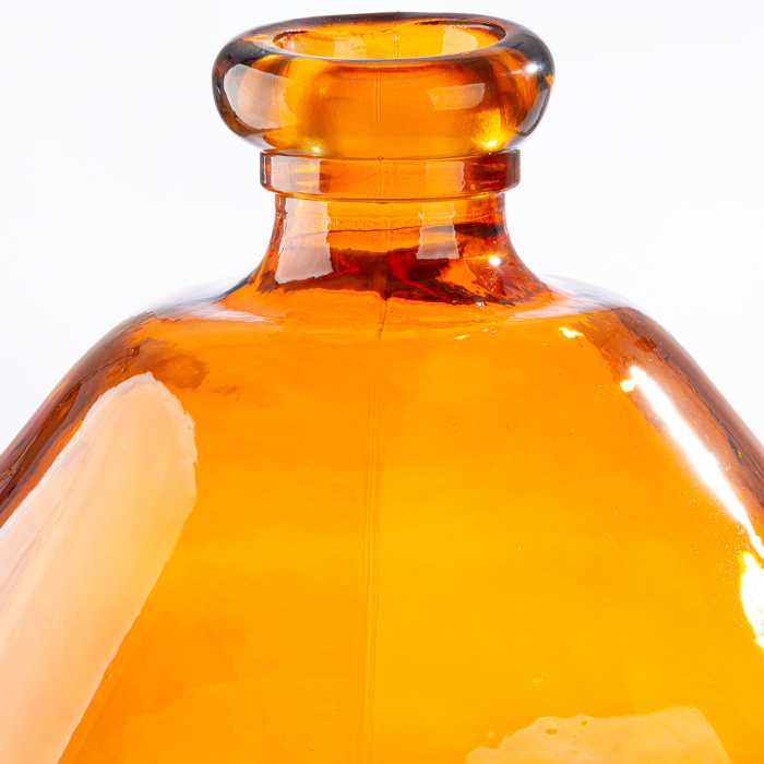 Vaza, organica, Organic, Sticla, portocalie, PU 1, H. 32 cm, D. 31,5 cm [2]