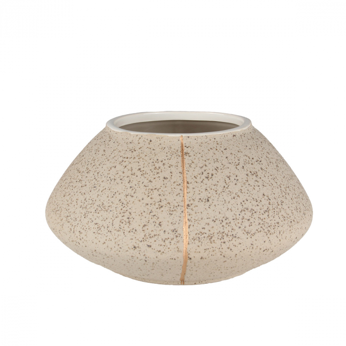 Vaza, Steagul, Ceramica, crem, PU 2, H. 12 cm, D. 22,5 cm [2]