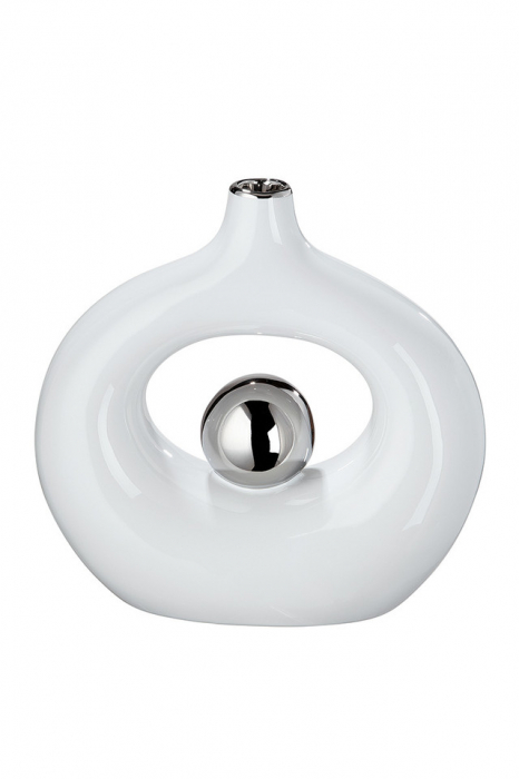 Vaza, TONDA, Ceramica, 7X20X20 cm [2]