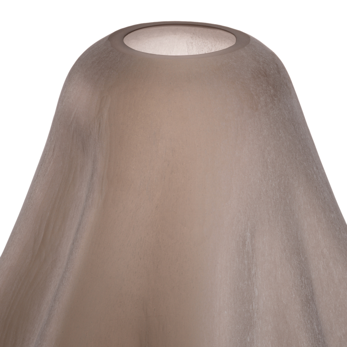 Vaza Trivium din sticla de culoare nisip |L. 45.5 | W. 42 | H. 50 cm  [4]